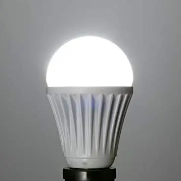 停電時LED電球約278時間点灯