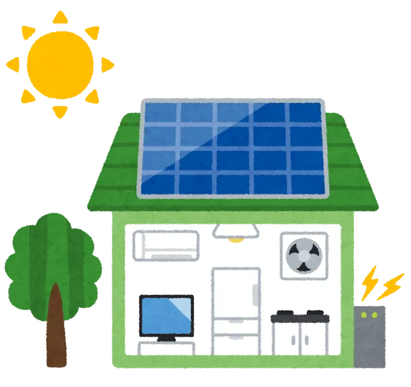 太陽光と蓄電池