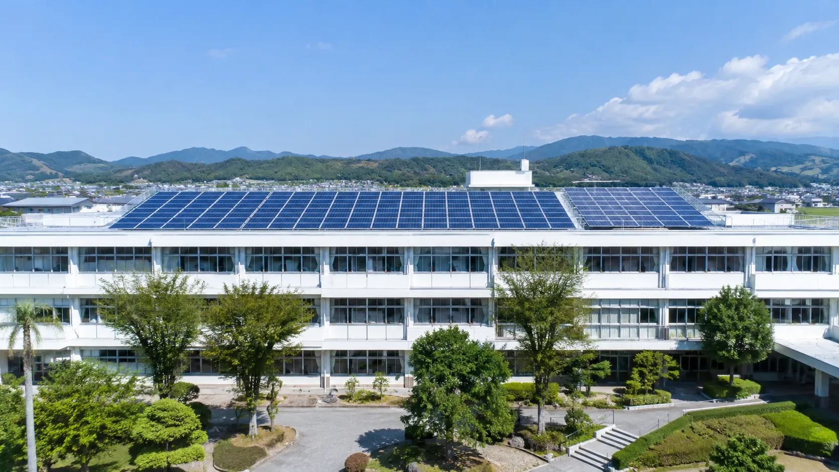公共施設・学校への太陽光設置